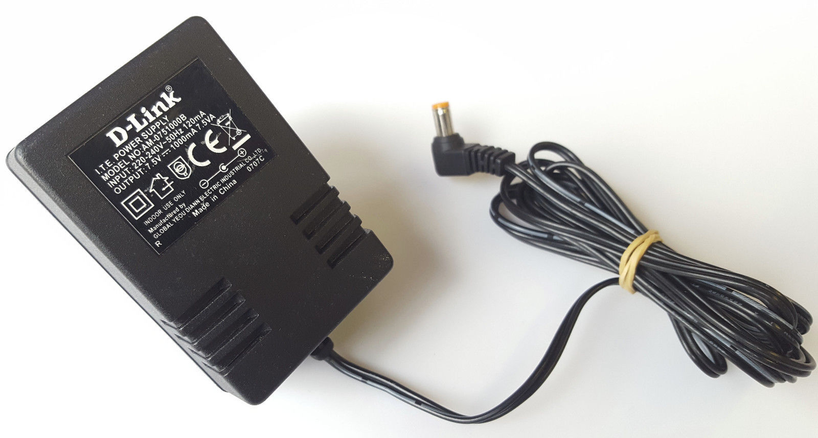 New 7.5V 1A D-LINK AM-0751000B Power SUPPLY AC ADAPTER